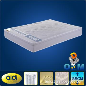 7-zone Pocket Spring Mattress,Euro Top High Elastic Spring Mattress